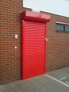 Aly-Shutter Red roller shutter