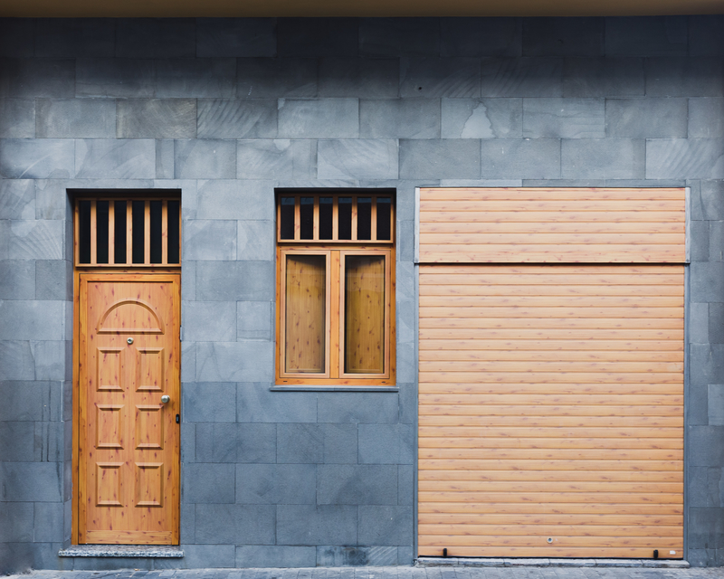 modern door, window and roller shutter garage doors