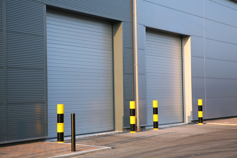 Two Industrial Roller Shutter Doors